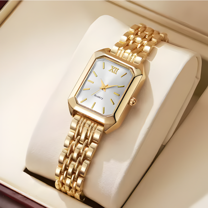 Montre Rectangle Élégante Femme